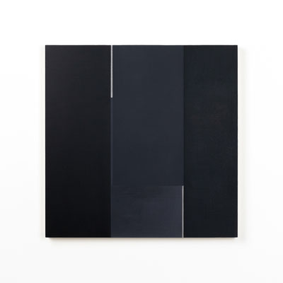 Colonnade #03,  Olieverf op berken multiplex 44 x 44 x 3 cm (2020)