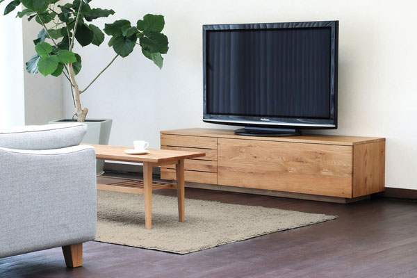 NDstyle(野田産業) テレビボード IV-AV150L タモ材 NDstyle(野田産業) テレビボード IV-AV150L タモ材 NDstyle(野田