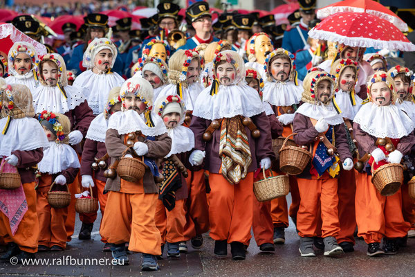 Der traditionelle Oberndorfer Narrensprung am Fasnacht-Dienstag ist einer der Höhepunkte der schwäbisch-alemannischen Fasnacht