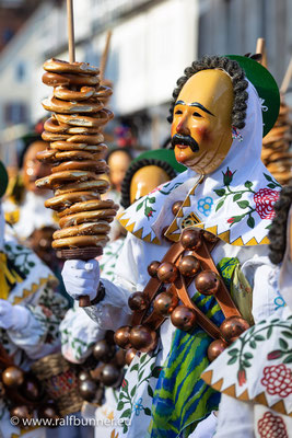 Der traditionelle Oberndorfer Narrensprung am Fasnacht-Dienstag ist einer der Höhepunkte der schwäbisch-alemannischen Fasnacht