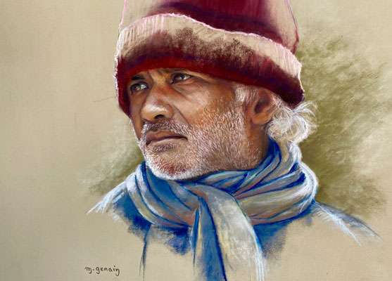 Le baroudeur 40 x 40 cm