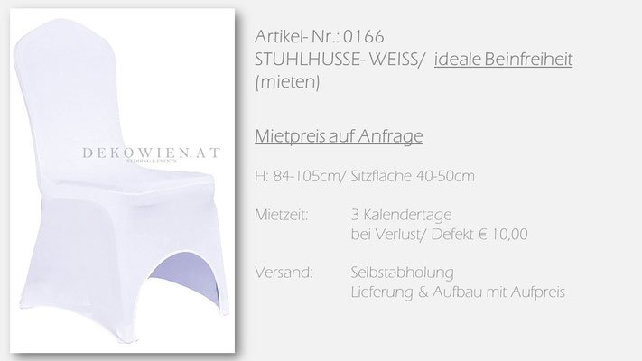 Stuhlhussen Mieten Hussen Verleih 