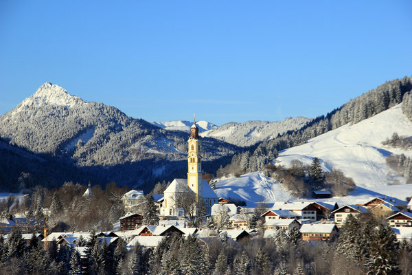 Blick auf Pfronten-Berg