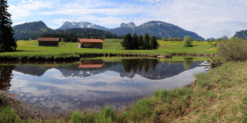 Die Seen laden im Sommer zum Baden ein (Pfronten Tourismus, E. Reiter)