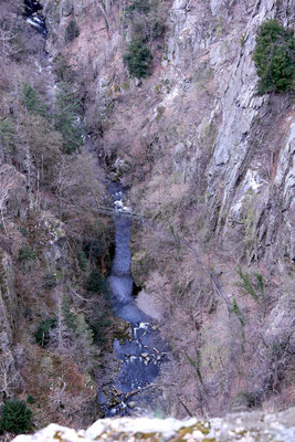 Blick ins Bodetal