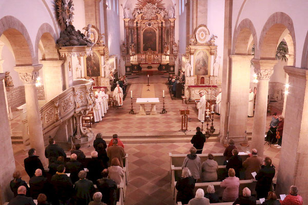 Blick in die Klosterkirche