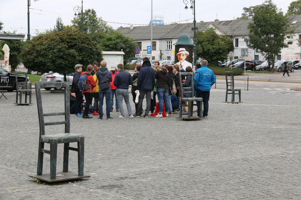 Der Deportationsplatz im Ghetto