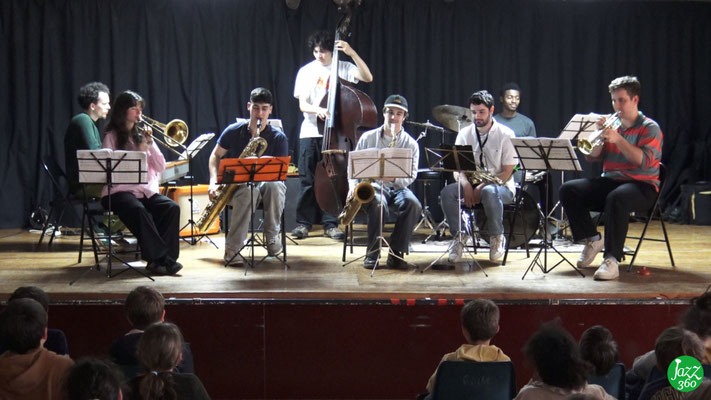 Mardi 15 avril 2025, Quinsac > Concert pédagogique, avec le octuor, dirigé par Mathieu Tarot, du Conservatoire de Bordeaux à destination des classes de Saint-Caprais-de-Bordeaux, Quinsac, Latresne