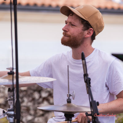 Hugo Crost; Cissy Street. Festival JAZZ360, Quinsac. Dimanche 6 juin 2021. Photographie © Christian Coulais