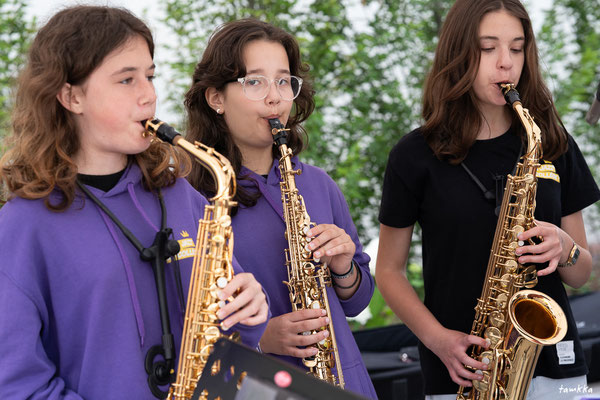 Big Band Jazz 4ème Collège Eléonore de Provence, Festival Jazz360, vendredi 6 juin 2025, Camblanes-et-Meynac. ©-tamkkaphoto