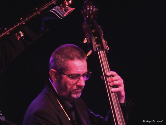 Cédric Caillaud, Michael Cheret quintet, Festival Jazz360, samedi 30 mai 2026, le Chai des Arts, Camblanes-et-Meynac. Photographie : Philippe Desmond