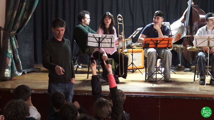 Mardi 15 avril 2025, Quinsac > Concert pédagogique, avec le octuor, dirigé par Mathieu Tarot, du Conservatoire de Bordeaux à destination des classes de Saint-Caprais-de-Bordeaux, Quinsac, Latresne