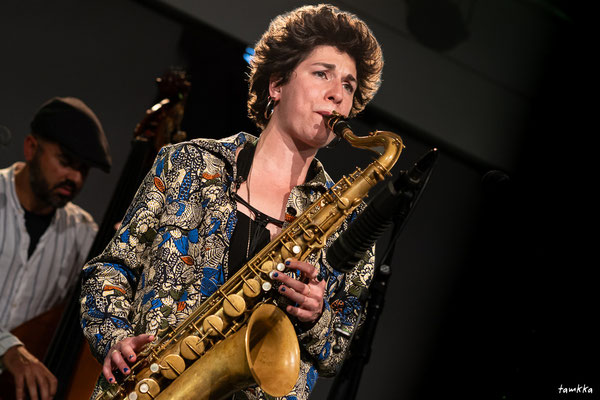 Jeanne Michard, Jeanne Michard latin quintet. Festival Jazz360, jeudi 30 mai 2024, Cambes. Photographie©tamkkaphoto-Alain Pelletier