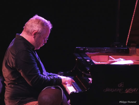 Olivier Truchot, Michael Cheret quintet, Festival Jazz360, samedi 30 mai 2026, le Chai des Arts, Camblanes-et-Meynac. Photographie : Philippe Desmond