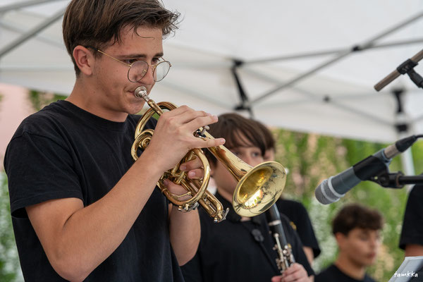 Big Band Jazz 4ème Collège Eléonore de Provence, Festival Jazz360, vendredi 6 juin 2025, Camblanes-et-Meynac. ©-tamkkaphoto