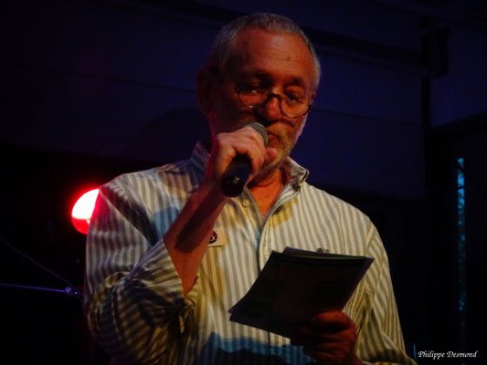 Francis Henry, commission Programmation Jazz360 > Jean-Marie Ecay trio Festival Jazz360. Cambes samedi 30 mai 2026. Photographie : Philippe Desmond