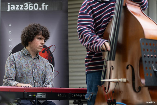 Vincent Le Bras, Contrefaçons. Festival Jazz360, samedi 1 juin 2024, Camblanes-et-Meynac. Photographie©tamkkaphoto-Alain Pelletier
