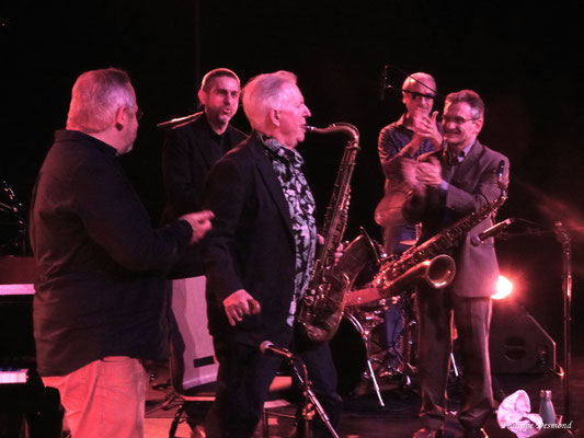 Scott Hamilton & Michael Cheret quintet, Festival Jazz360, samedi 30 mai 2026, le Chai des Arts, Camblanes-et-Meynac. Photographie : Philippe Desmond