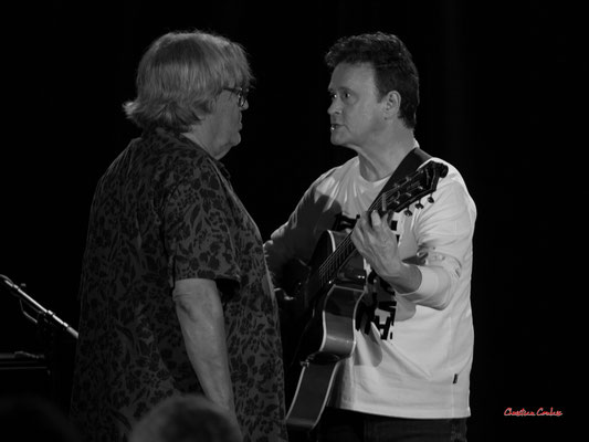 Bernard Lubat, Sylvain Luc > "Intranquille", Festival Jazz360 2023, St-Caprais-de-Bordeaux. Vendredi 2 juin 2023. Photographie © Christian Coulais