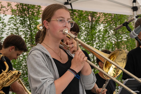 Big Band Jazz 4ème Collège Eléonore de Provence, Festival Jazz360, vendredi 6 juin 2025, Camblanes-et-Meynac. ©-tamkkaphoto