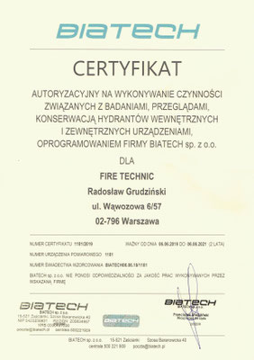Serwis hydrantów