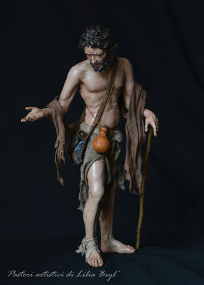 Pastore "Mendicante", 32 cm. Lilia Bryl