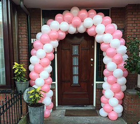 arco de globos para casa