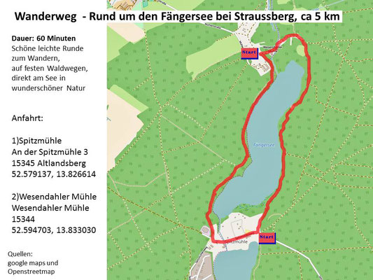 Rund um den Fängersee