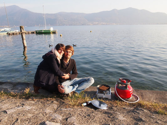 Au bord du lac D'Isseo - Italie