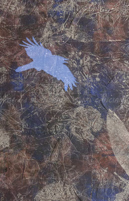 Corbeau bleu