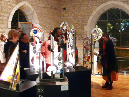 Visite contée - Nuit des Musées 2013 - Musée du Vitrail de Curzay sur Vonne