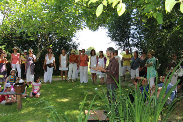 Balade contée - avec le Choeur de Femmes de Gençay, CPIE de Coutières -2014