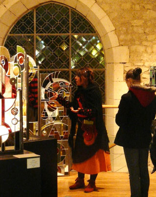 Visite contée - Nuit des Musées 2013 - Musée du Vitrail de Curzay sur Vonne