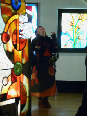 Visite contée - Nuit des Musées 2013 - Musée du Vitrail de Curzay sur Vonne