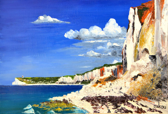 Les éboulis - 55x38 cm - SKOCAO4P10 - Disponible