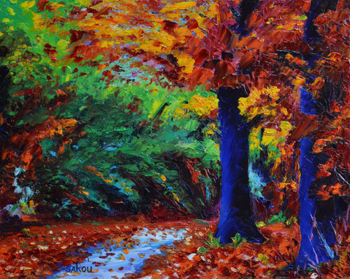 Les couleurs de l'automne - 41x33 cm - SKOBFR5F6 - Indisponible 
