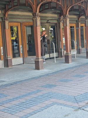 Eingang zum Hauptbahnhof Winnipeg