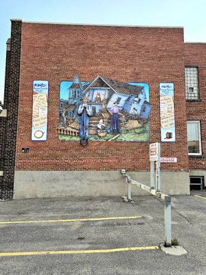 Mural in Regina, Saskatchewan