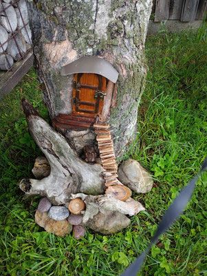 Süß gemacht von dem Besitzer des Baumes