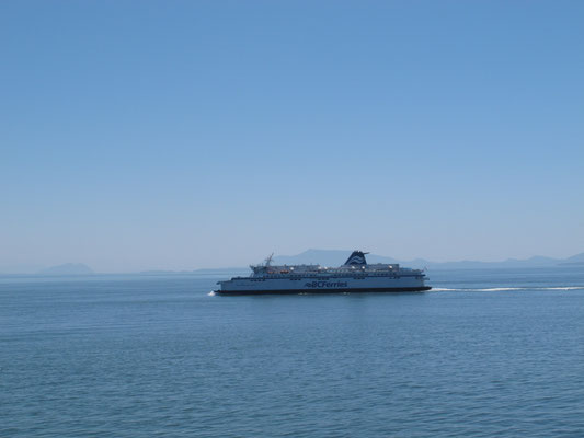 Überfahrt nach Vancouver Island