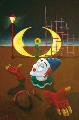 Traumland, 60 x 80cm, Öl auf Leinwand