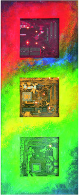 Pentium, 50x100cm, Skulptur