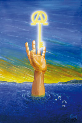 Anfang oder Ende, 60 x 80cm, Öl auf Leinwand