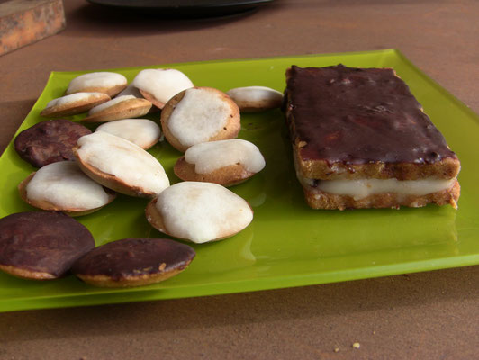 biscuit à thé au millet fourré au citron