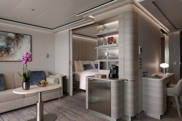 Medallion Suite an Bord der Silver Muse