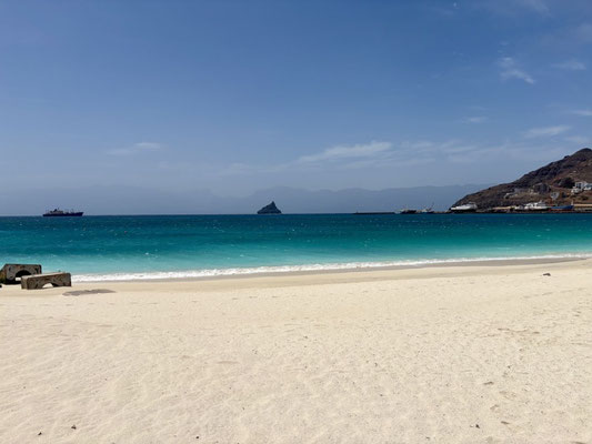 Stadtstrand in Mindelo auf São Vicente
