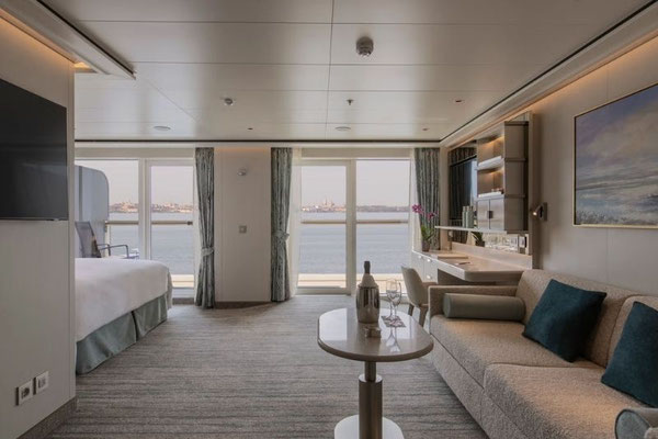 Silversea Silver Ray Premium Veranda Suite