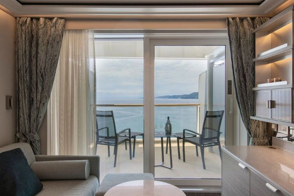 Silversea Silver Ray Superior Veranda Suite