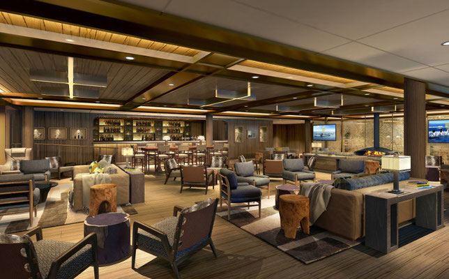 Expedition Lounge Seabourn Venture