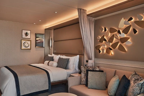 Silversea Silver Endeavour Deluxe Veranda Suite